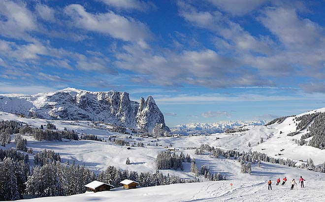 Winter auf der Seiser Alm